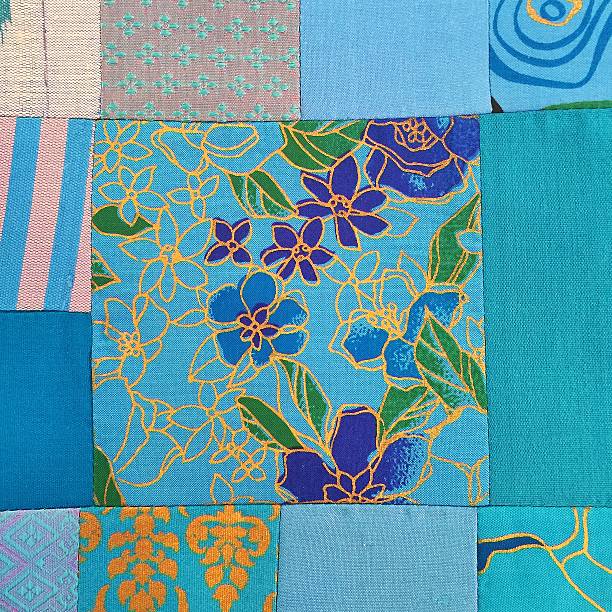 istock Colorful thai silk handcraft organic using natural dyes close up 485325952