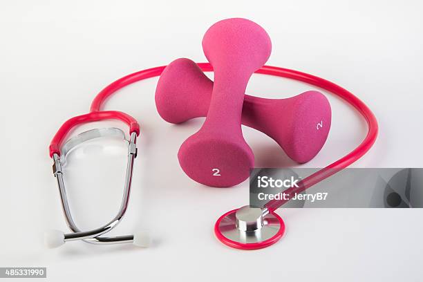 Workout And Regular Checkups Stock Photo - Download Image Now - 2015, Blue, Doctor