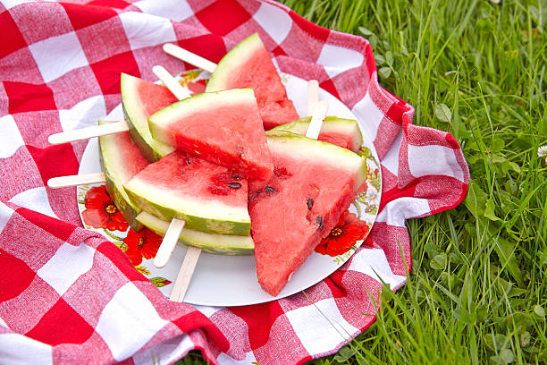 istock Watermelon pops for a picnic 485333212
