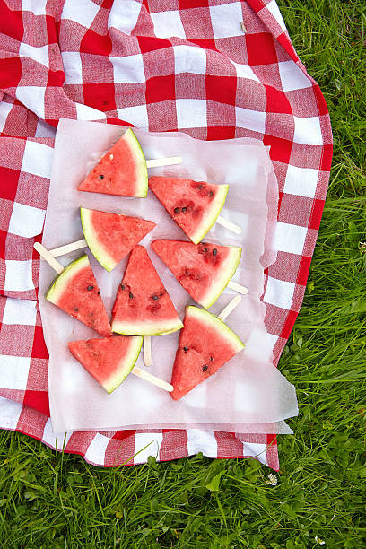 istock Watermelon pops for a picnic 485333220