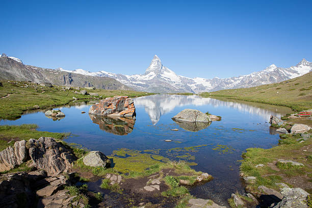 istock Matterhorn in the distance 485336866