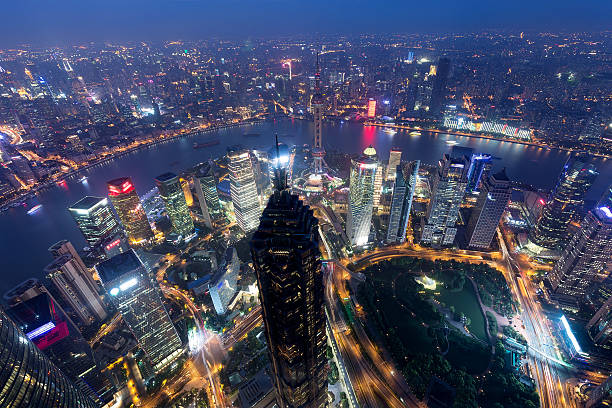 istock Shanghai Pudong skyline 485337132