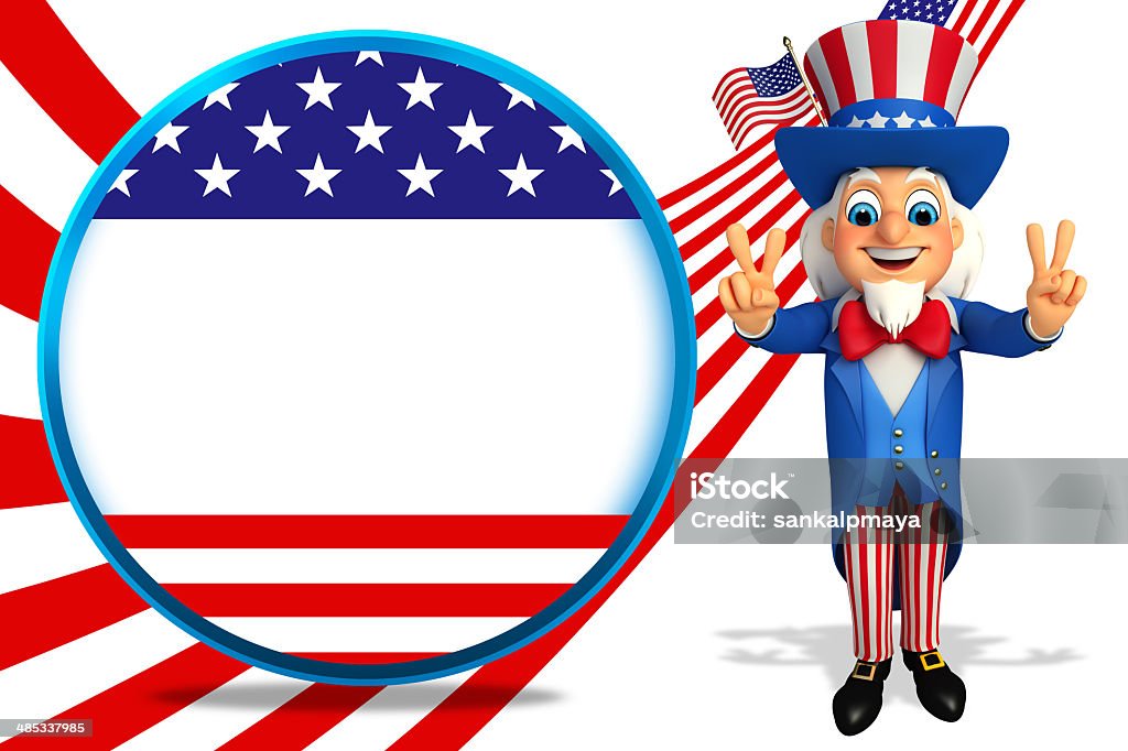 Uncle Sam  - Lizenzfrei Begehren Stock-Foto