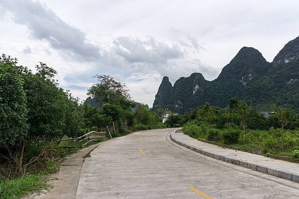 The road nearby li river
