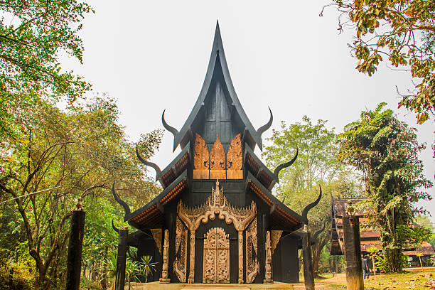 Baan Dam museum stock photo