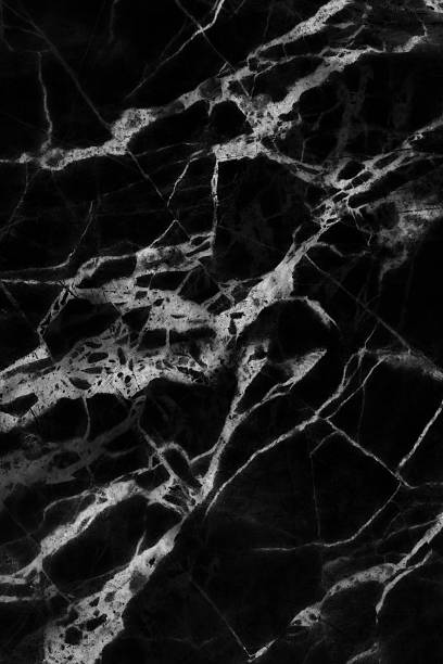 istock Black marble texture, detailed structure of marble in natural patterned. 485340912