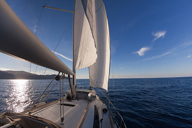 istock Sailing boat in the sea 485341953