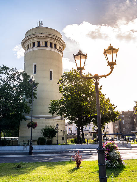 Water Tower in Piotrkow Trybunalski built in 1927, Poland