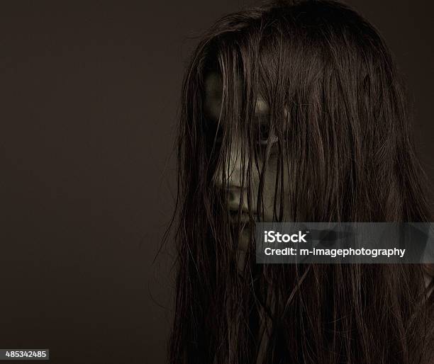 Zombie Concept Stock Photo - Download Image Now - Teenage Girls, Ghost, Long Hair