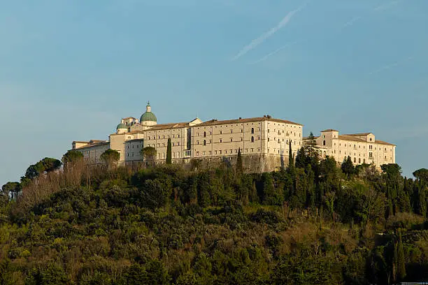 Abbey of Montecassino near Cassino in Lazio, Italy