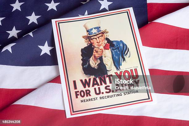 I Want You Uncle Sam Stock Photo - Download Image Now - Uncle Sam, Desire, Letter I