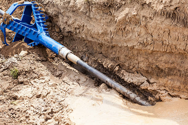 Hdd-Horizontal Directional Drilling-Reamer stock photo