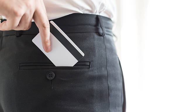 istock Credit card in pocket 485351906
