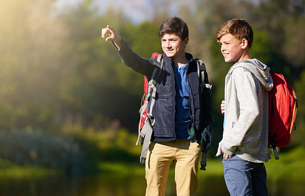 istock That looks like the perfect camping spot over there! 485354844