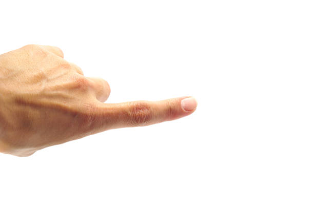 istock Forefinger of the left hand 485362106