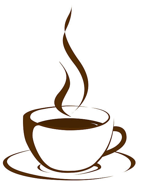 istock Cup of coffee with steam 485370079