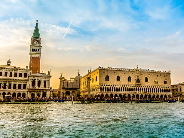 istock San Marco Square by the lagun - Venice 485370804