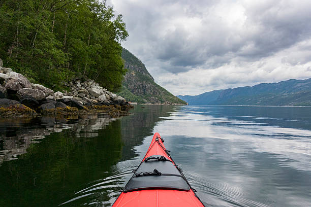 istock Kayaking in a Fjord in Norway during summer 485371326