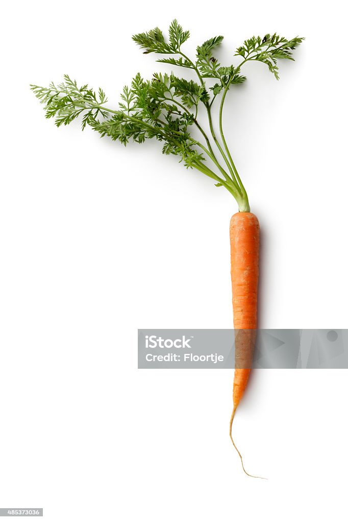 Vegetables: Carrot Isolated on White Background More Photos like this here... Carrot Stock Photo