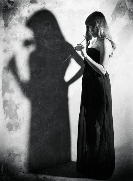 istock Shadow of woman. 485373420