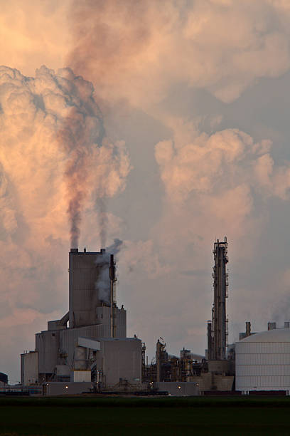 istock Cumulonimbus clouds behind Saskferco potash plant 485373515