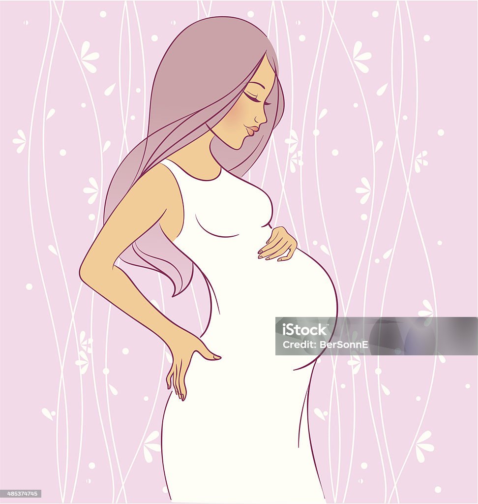 Người Phụ Nữ Mang Thai Hình minh họa Sẵn có - Tải xuống Hình ảnh ...