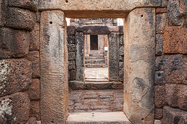 istock Stone entrance and walls 485375887