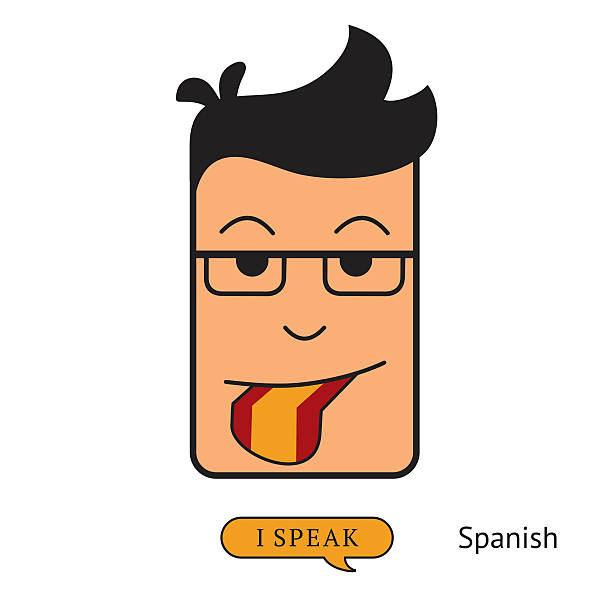 ilustrações de stock, clip art, desenhos animados e ícones de falo espanhol - spanish culture teacher learning text