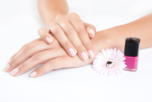 istock manicured nails with nail polish 485381536