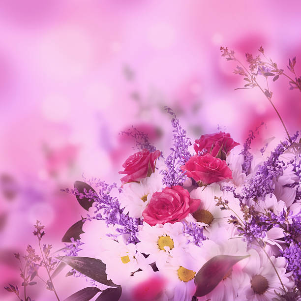 istock Bouquet of delicate roses 485386812