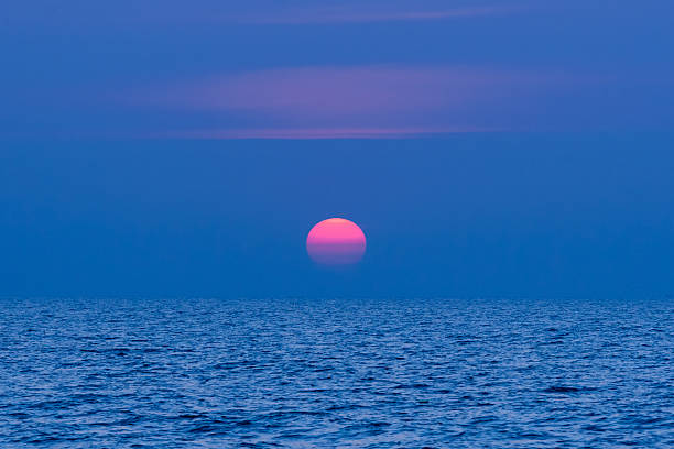 istock Sunset over the sea. 485388326
