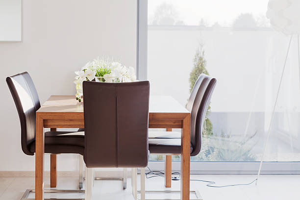 istock Modern furnished dining room 485388880