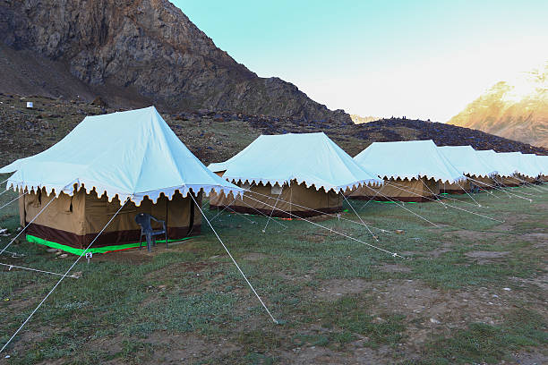 istock tent camp between route from manali to leh 485389324