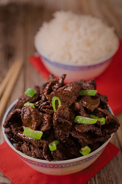 istock Chinese food Soy sauce cooked beef with star anise 485394468