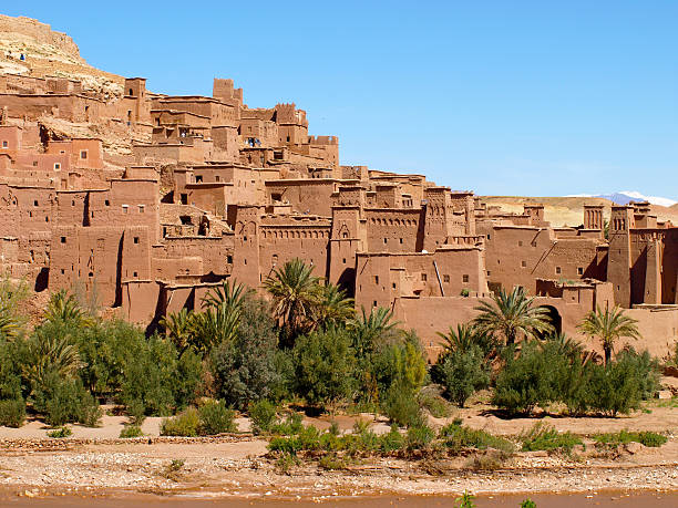 istock Clear day at Ait Benhaddou, Morocco 485395770