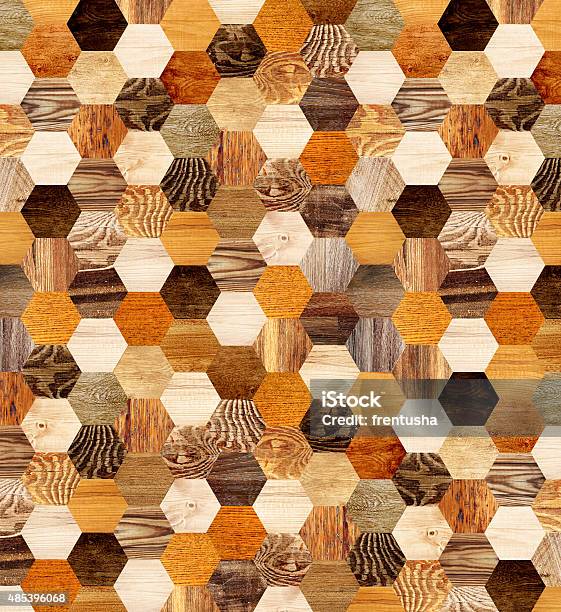 Background With Wooden Patterns Stock Photo - Download Image Now - 2015, Backgrounds, Collection