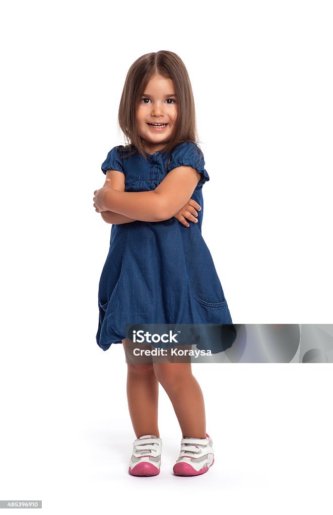 Cute little girl portrait Girls Stock Photo