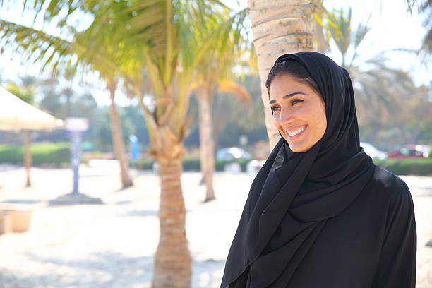 Emirati woman stock photo