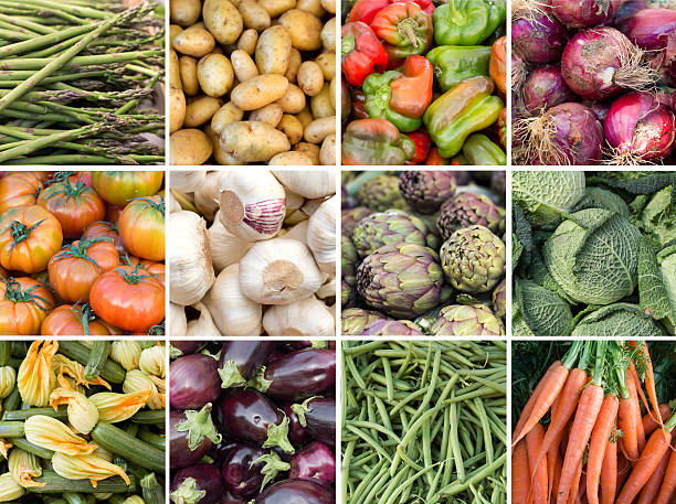 istock Collage of fresh vegetables 485406482