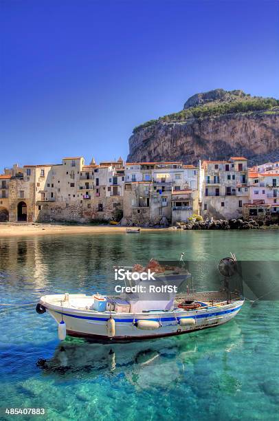 Cefalu River Stock Photo - Download Image Now - Sicily, Cefalu, Beach