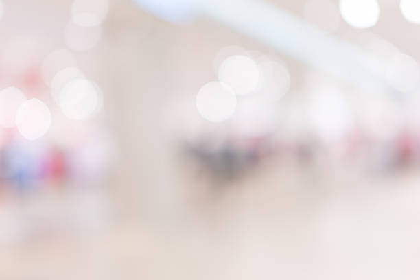 istock Store, shopping mall abstract defocused blurred background 485412732