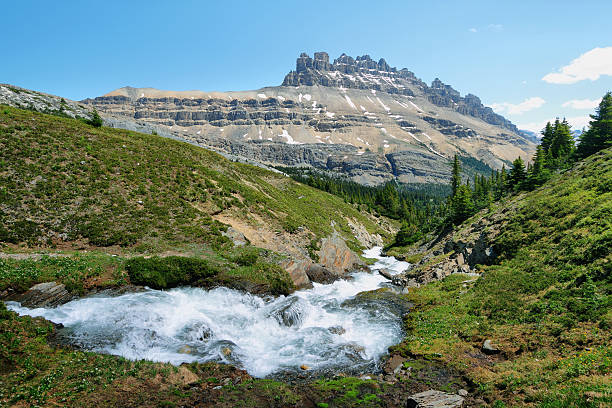 istock Majestic peaks in Helen lake trail 485412937