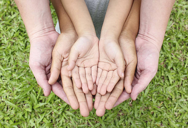 Grandma's and Childs hand