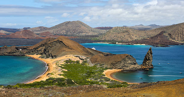 istock Bartolome Island Landscape In Galapagos Islands 485421172
