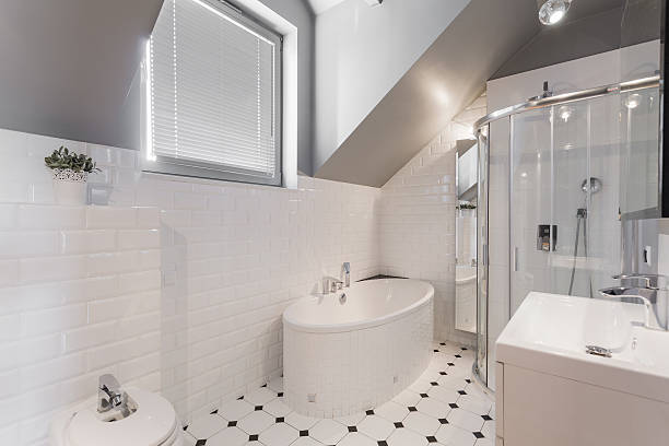 istock Exclusive decor of washroom 485427602