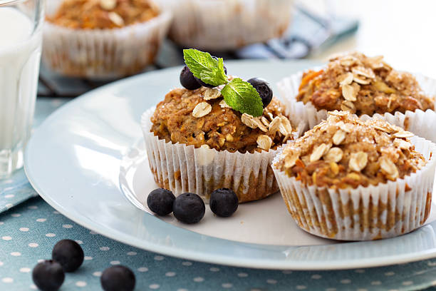 istock Vegan banana carrot muffins 485427745
