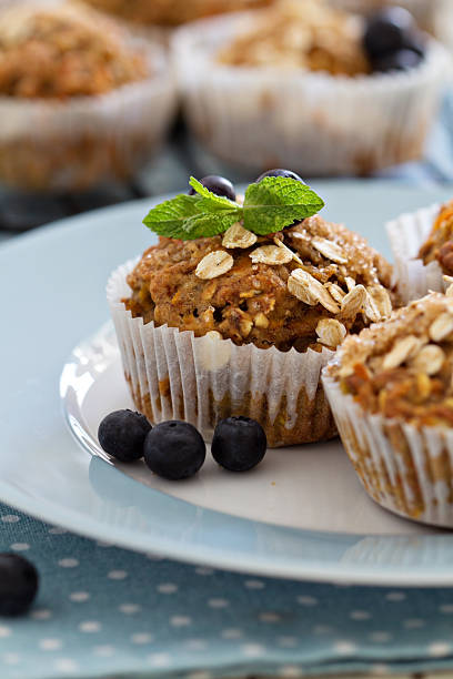 istock Vegan banana carrot muffins 485427747