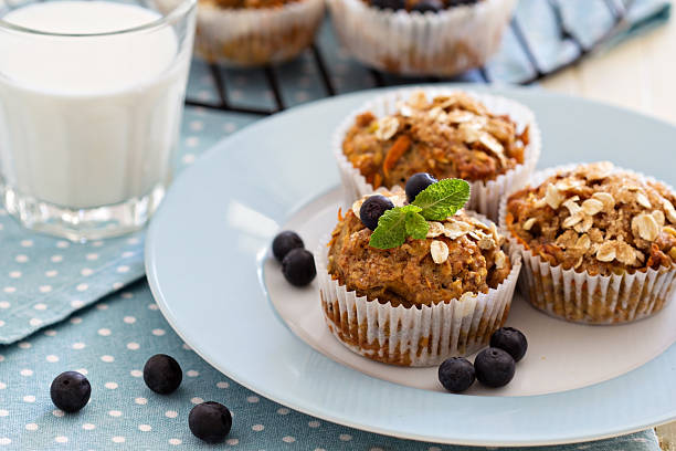 istock Vegan banana carrot muffins 485427751