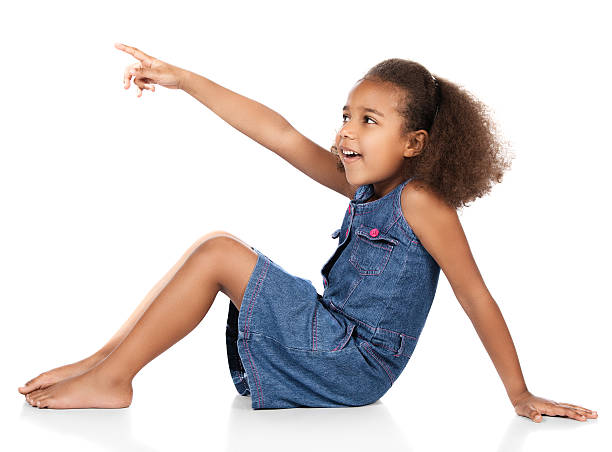 istock Cute african girl 485427997
