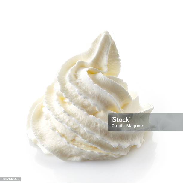 Whipped Cream Stock Photo - Download Image Now - Buttercream, Cold Temperature, Cream - Dairy Product